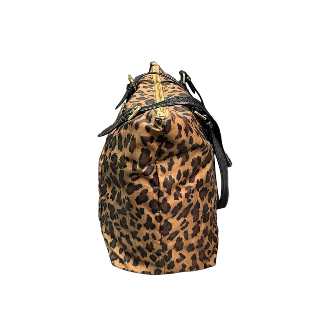 Leopard Print Tote Bag - Brown Pattern - Picture 4 of 7